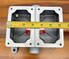 Appleton EFDC275-NL-Q Control Station Mounting Body Electrical Box 2-Gang New