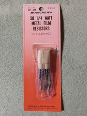 31 ARCHER RADIO SHACK NOS DIODES RESISTORS LEDS REGULATORS CAPACITORS MORE VTG.