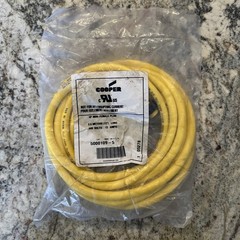 Cooper Crouse Hinds 5000109-5 Cable Cordset 600V 13A NEW + FAST SHIPPING