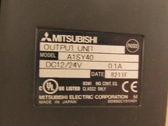 MITSUBISHI A1S61PN A1SHCPU A1SX40(X5) A1SY40 (X2) RACK PROCESSOR P/S MODULES LOT