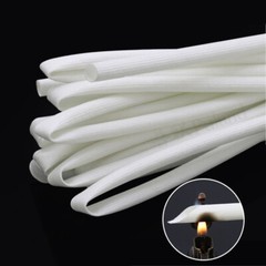 Silicone Fiberglass Sleeving Braided Wires Cable Protective Tubing Insulation