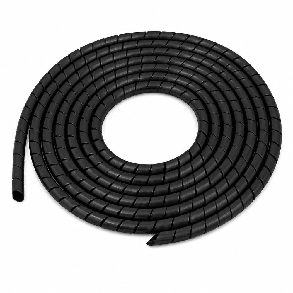 Spiral Cable Wrap Tidy Sleeve Wire Management Loom Tube 6-24mm 1-10m
