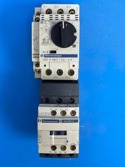 Lot Of 5 Telemecanique GV2-P08H7 2.5-4A Motor Circuit Breaker w/ LC1D12 25A