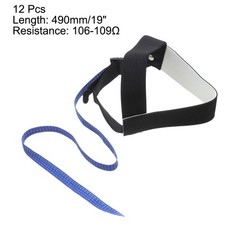 12pcs ESD Anti Static Foot Heel Straps Anti Static Wrist Strap Adjustable Black