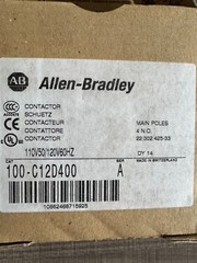 Allen-Bradley 100-C12D400 Contactor Ser.A 600VAC Max NEW!