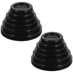 12Pcs Reusable Rubber Wire Grommets Cable Hole Cover for Desk Wall Wiring