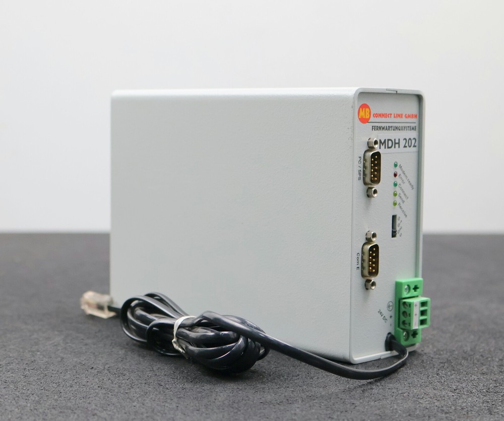 MB CONNECT LINE Remote Maintenance System MDH 202 Software Version 2.01 Used