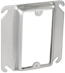 Garvin 52C14-5/8, 4″, 5/8″ Raised, 1-Gang Device, Square Box Cover Ring , 1pc
