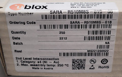(1 PC) SARA-R510M8S-01B U-BLOX Secure Cloud LTE-M and NB-IoT with M8