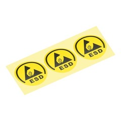 50pcs ESD Static Sticker Label 1.8Inch for Electrostatic Sensitive Devices