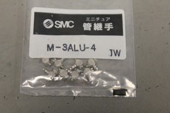 NEW LOT OF 10 SMC M-3ALU-4 MICRO CONNECTORS