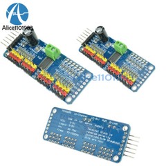 1/2/5PCS PCA9685 16-Channel 12-bit PWM Servo Shield Motor Driver I2C Module