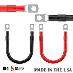 8 AWG Gauge Custom Battery Cable Copper Car Solar Power Wire Inverter Welding