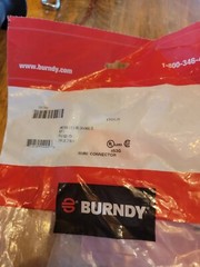 QTY: 6 Burndy Split-Bolt Clamp Connector KS25 DB 2.5-50º 14-1/0T 1/0R