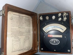 Vintage Weston AC-DC Ammeter Model 370