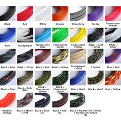 PET Expandable Braided Tube Harness Sheath Cable Wire Sleeving Dense 8mm Width
