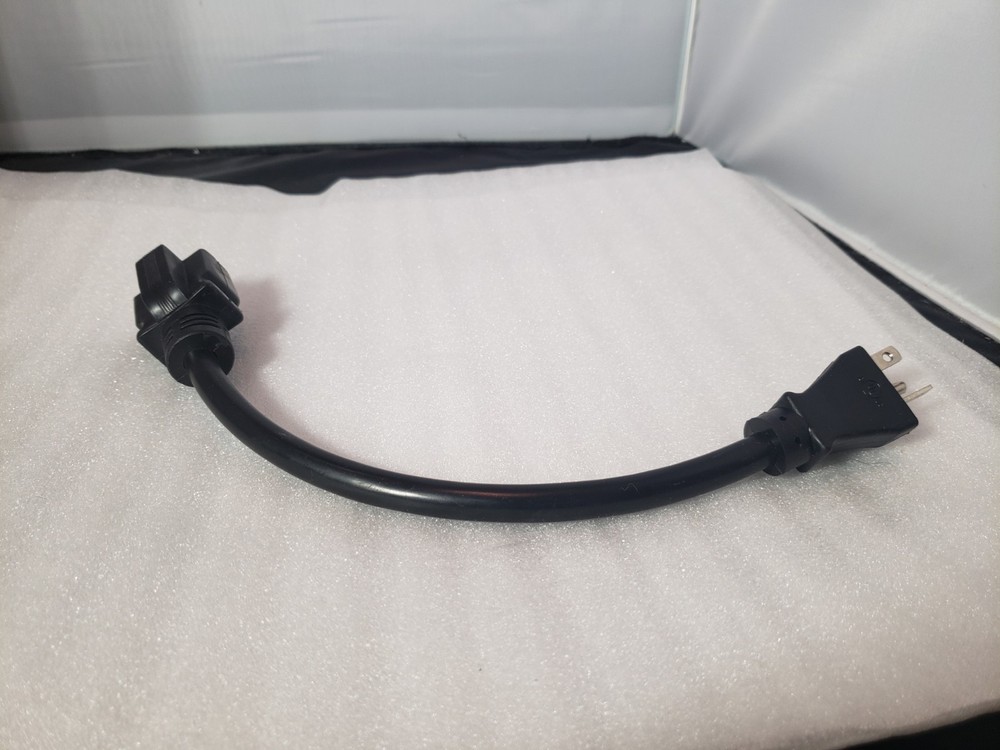 1 FOOT NEMA 6-20 Extension Power Cord – 20A/250V 12 AWG