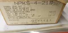 Raychem NPKS-4-21B Transition Splice Kit to 1/C Wires. NEW SURPLUS IN BOX