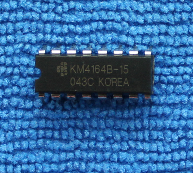 10pcs KM4164B-15 64K X 1 BIT DYNAMIC RAM WITH PAGE MODE DIP-16