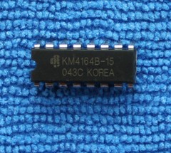 10pcs KM4164B-15 64K X 1 BIT DYNAMIC RAM WITH PAGE MODE DIP-16