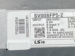 LS IS SV008FP5-2 SV008FP52 Inverter Drive 200-230V 3Ph 6.6A 50/60Hz