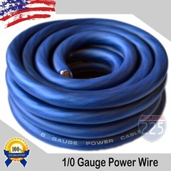 1/0 AWG Gauge Battery Alternator Amplifier Power Ground Stranded Wire Cable LOT