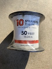 Southwire 50 ft. 10 Green Stranded CU THHN Wire 15.24m 22977336 New