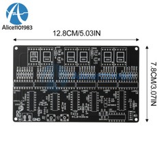 Digital Clock Circuit Board DIY Electronic Kit Electronic Clock Teaching Kit