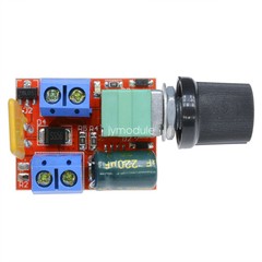 Mini 5A Motor PWM Speed Controller DC 3V-35V Speed Control Switch LED Dimmer-