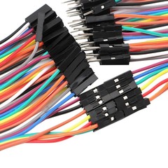 40PCS for Dupont Wire 30cm Cables Line Jumper 1p-1p pin Connector Female to Fema