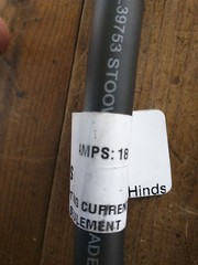 Cooper Crouse Hinds 5000102-17 Supermate Female 3P 600V 18A 6′ E54864 Cable 14-3
