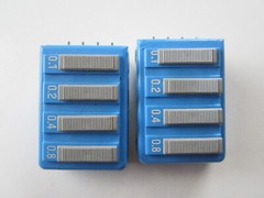 40c ATTENUATOR WE 0-1.5dB LOT OF 2