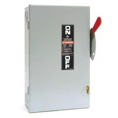 TGN3321 30A, 240V, 3P3W, Non Fuse Safety Switch, Nema 1, NEW INVENTORY