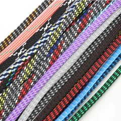 Braided Soft PP Cotton Yarn + PET Expandable Sleeving Cable Wire Sheath 4mm-12mm
