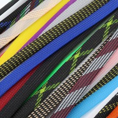 PET Expandable Braided Tube Harness Sheath Cable Wire Sleeving Dense 10mm Width