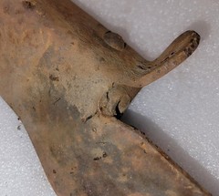 Used 1917 – 1925 Model T Ford Spare Tire Mounting Bracket Part Left Side