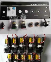 MY-380F Small Ink Wheel Black Printing Labeling Machine Motorized Coding Machine