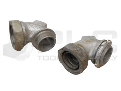 LOT OF 2 NEW APPLETON 1-1/4ST 90 DEG ELBOW FITTING 1-1/4″