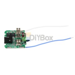 4S 16.8V 30A 18650 Li-ion Battery Protection Board BMS Dual MOS for Power Tools