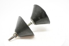 Cal Am 4″ Cal Missile Duct Projectile & 1.5-2.5″ Inflatable Line Carrier NOS