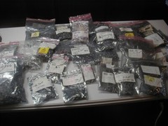 “Dogbone” RF Ceramic caps, mix & match U choose 50 pcs. NOS 28 values, w/Tempco!