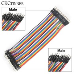 40P Dupont wire 10CM-30CM Cables Line Jumper Connector F-F/M-M/Male to Female