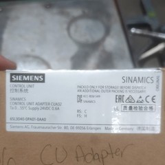 Siemens CUA32 Control Unit Adapter 6SL3040-0PA01-0AA0 24VDC 0.6A