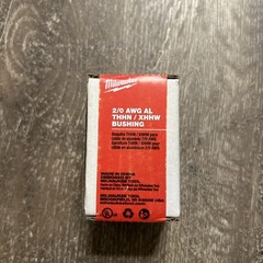 Milwaukee 49-16-B02A 2/0 AWG Al THHN/ XHHW Bushing for M12 / M18 Strippers. New