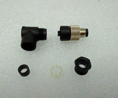 Turck BS 5231-0 Connector M8 Male Right Angle, 3 Pin Fits 3-5mm Dia. Cable #634S