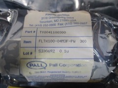 AMAT 4020-01402 PALL T90041100300 FLTR CARTRIDGE 4″ 1UM TEFLON GASKET, 106025