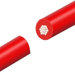 1mm²~6mm² Single Core BVR Flexible Wire Pure Copper Cores PVC Electrical Cable