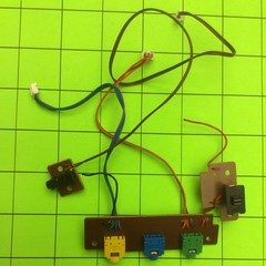 Wii Rockband 2 Drum Kit Ports Port Jack IO Board