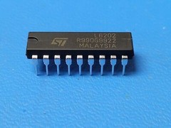 (1 PC) L6202 STMICRO FULL BRIDGE DRIVER 18PIN DIP