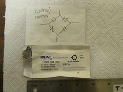 Loral Schottky RF Microwave Mixer Diode Quad 292-12-17503 New